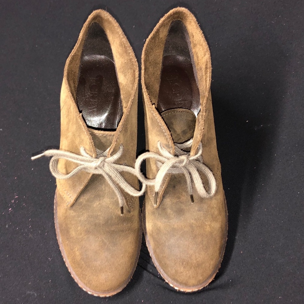 J. Crew Mac Alister Wedge Booties - Size 6